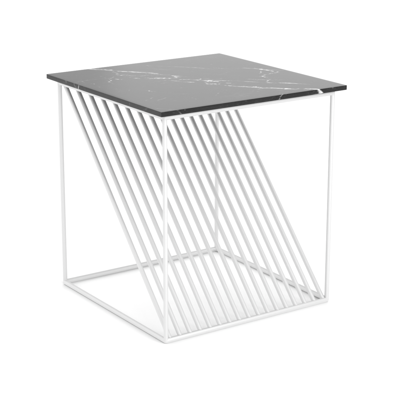 String Stripe Side Table 
